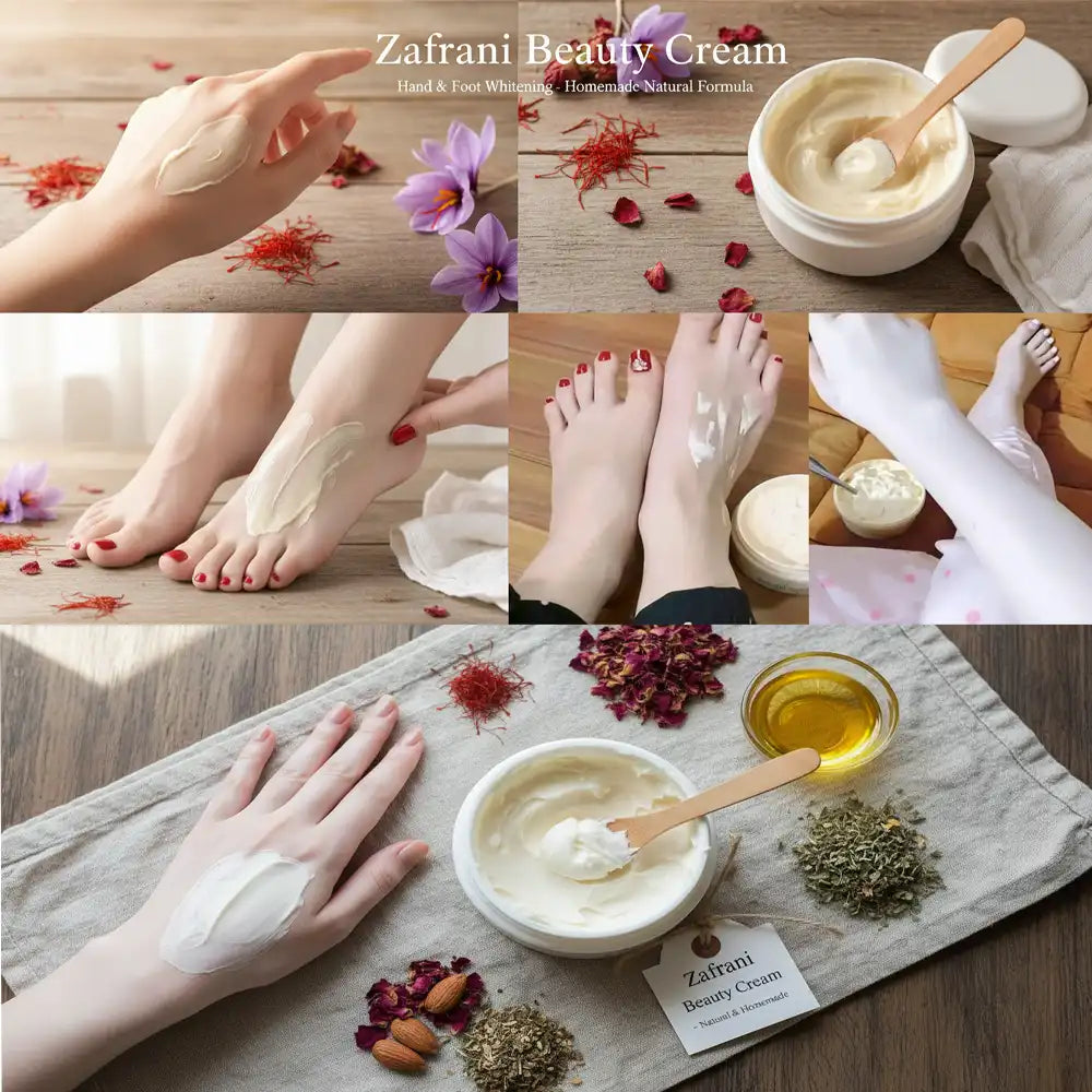 Zafrani Beauty Cream - Gold Glow, Herbal Whitening Cream