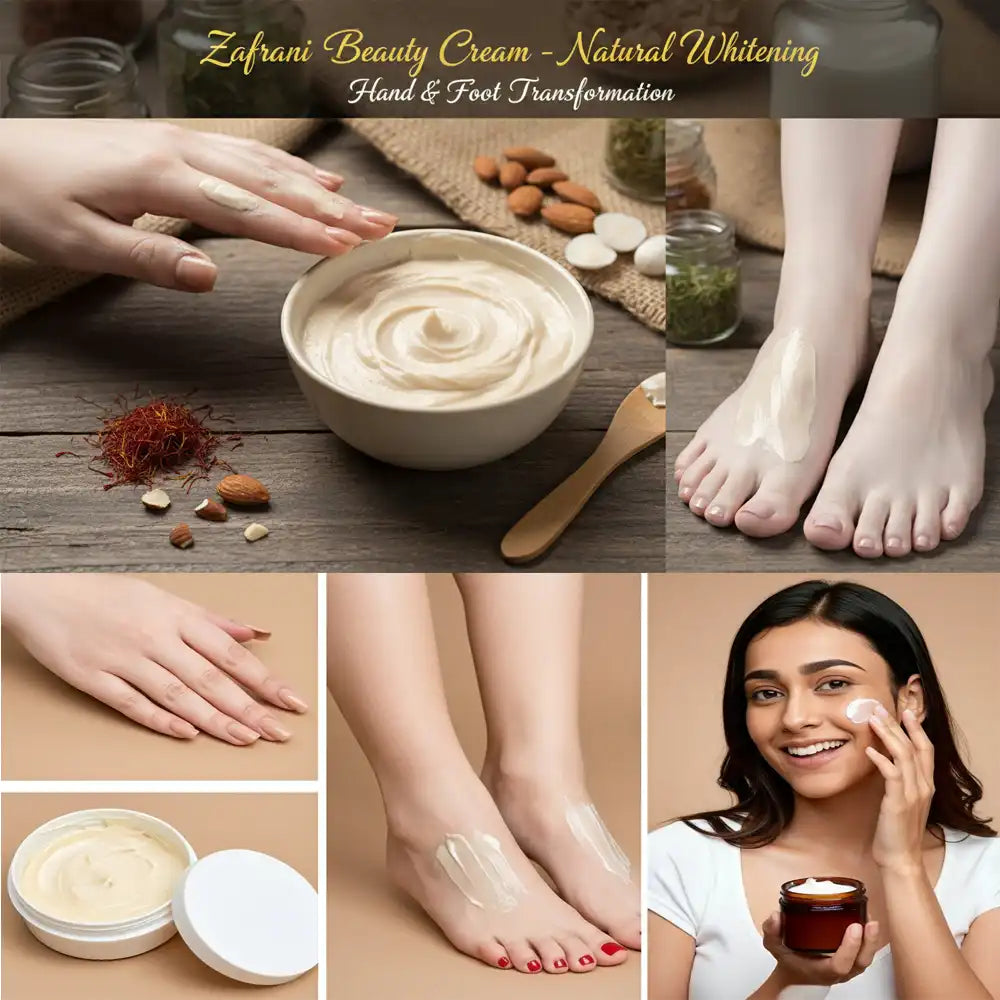 Zafrani Beauty Cream - Gold Glow, Herbal Whitening Cream