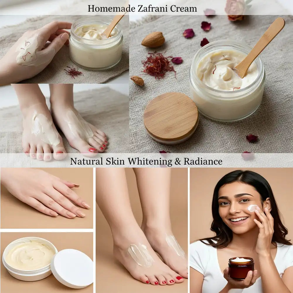 Zafrani Beauty Cream - Gold Glow, Herbal Whitening Cream