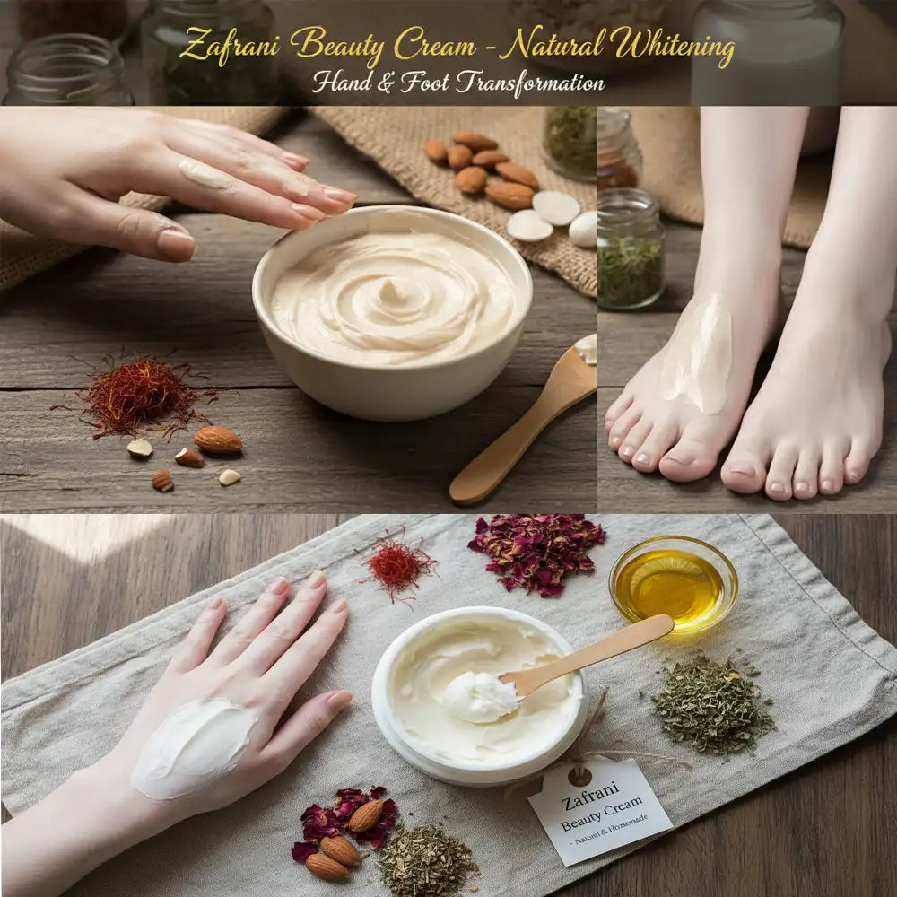 Zafrani Beauty Cream - Gold Glow, Herbal Whitening Cream